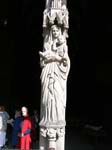 Statue, Lichfield cathedral.