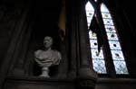 The Roman bust, Lichfield cathedral.
