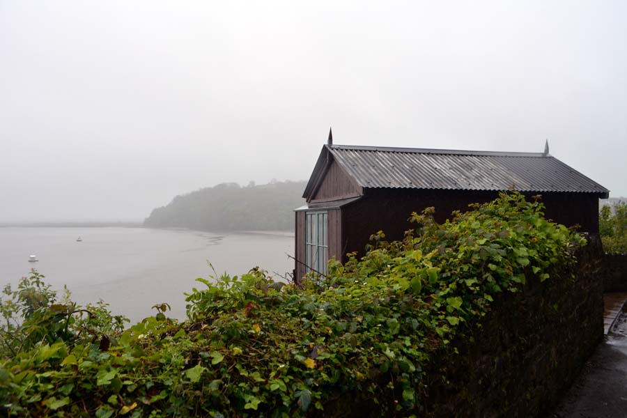 A shed Dylan Thomas wrote poems in.