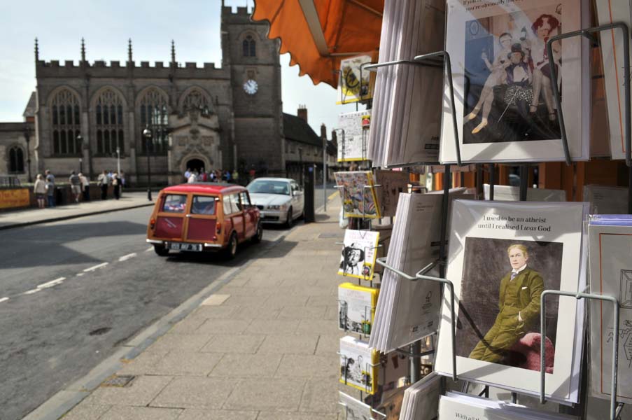 Cards for sale, Stratford upon Avon.
