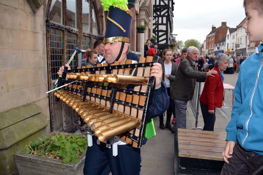 Leaving the stage, the Lichfield Bower.