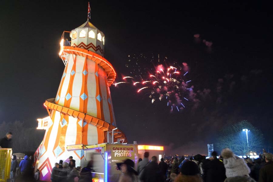 The helter skelter, fair Pype Hayes park.