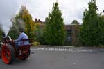 The red steam engine, Winterbourne gardens, Birmingham.