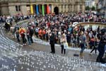 The spread of the day, Chamberlain Square.