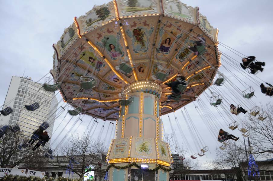 All the fun of the fair, Centenary square.