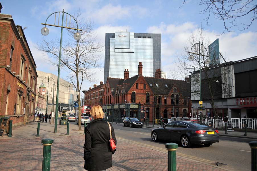 Broad street looking towards the I.C.C.