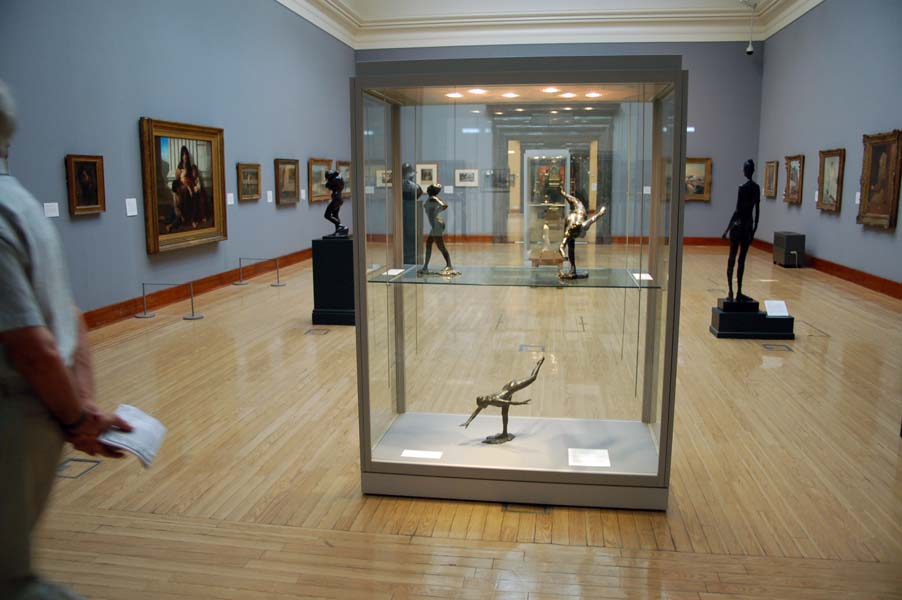 Degas at the art gallery.