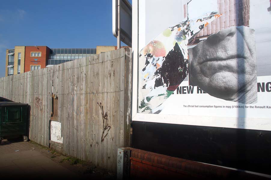 Ripped poster, Digbeth.