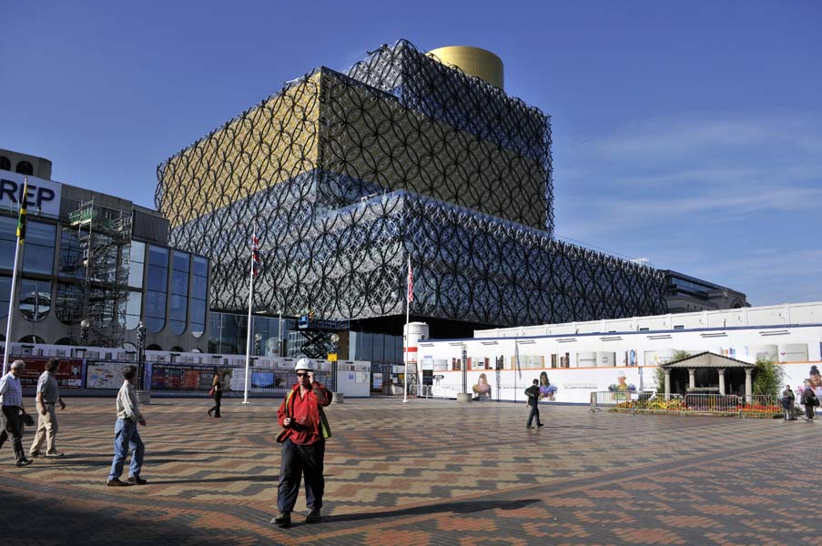 The new Central Library, Centenary Square.