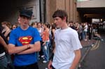 The queue to see the Lost prophets.