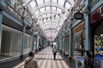 Victorian arcade, the city centre.