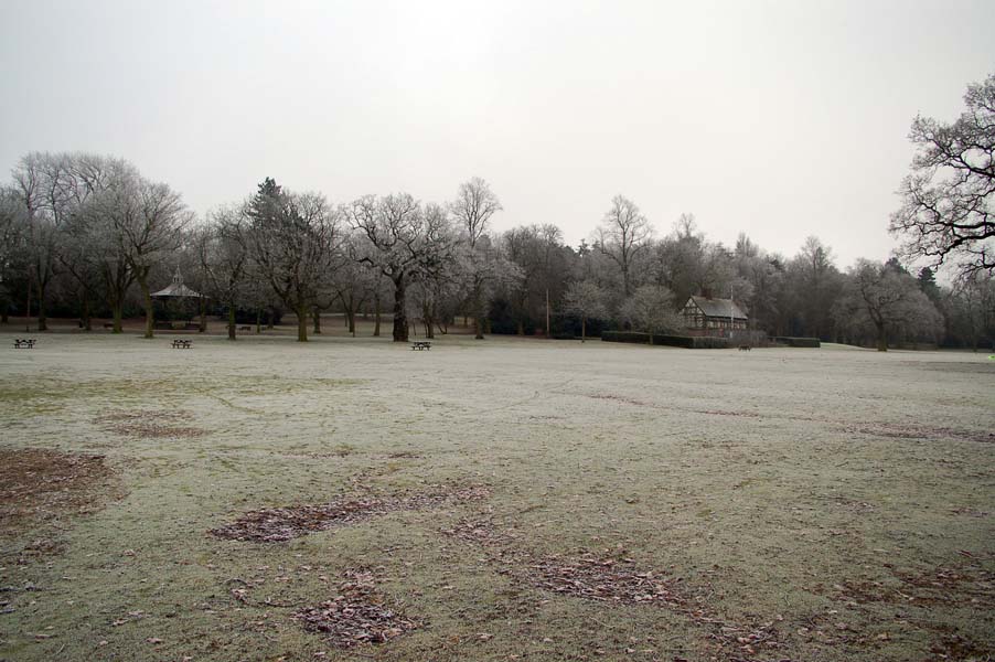 Cannon Hill park, mid winter