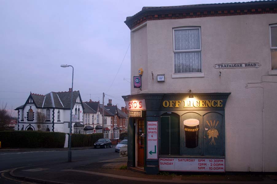 Corner shop Erdington.