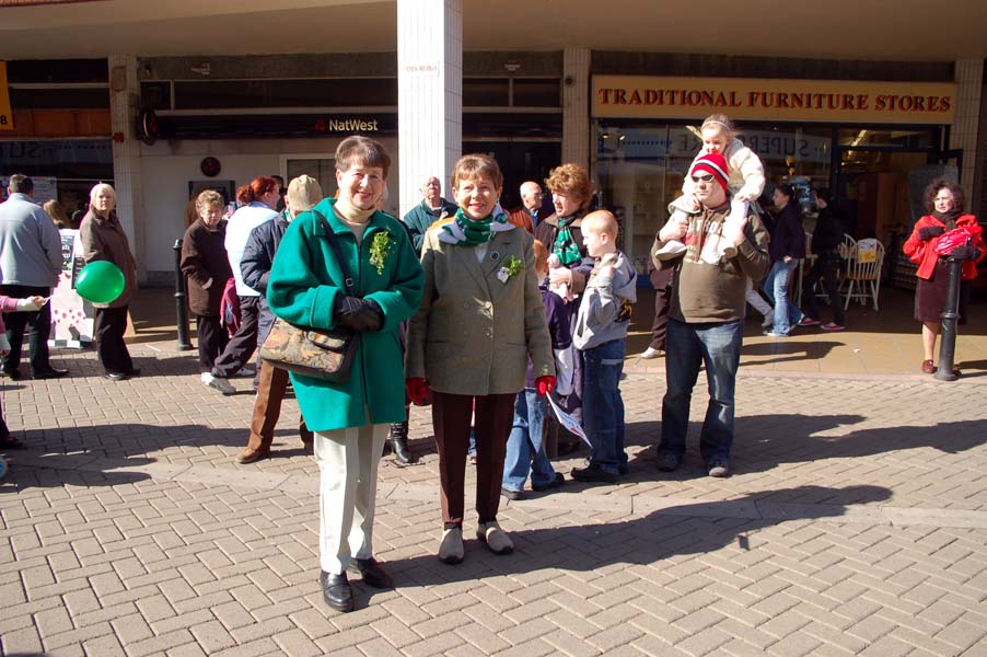 The Green, St Patrick's day, Erdington.