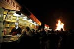 Fresh hot food stall, bonfire night, Pype Hayes park.