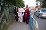 Group portrait, near the Stratford Road.