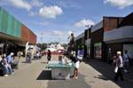 Olympic table tennis table, Erdington High Street.