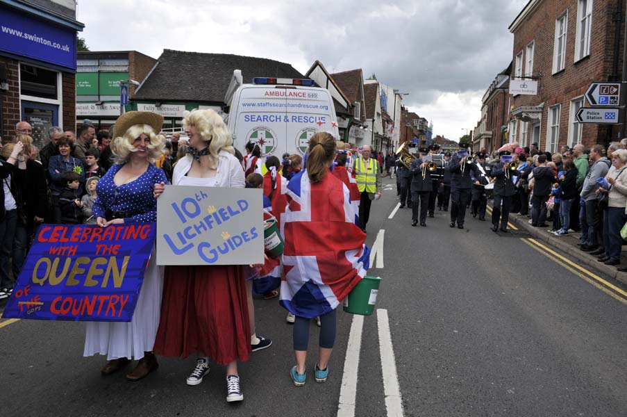 The Girl Guides.