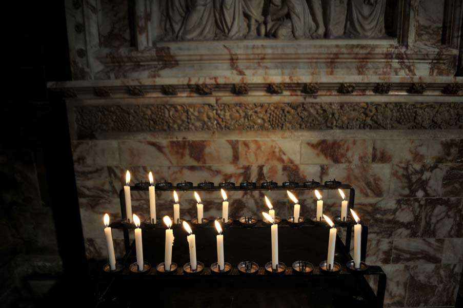 The light of memory, Lichfield cathedral.