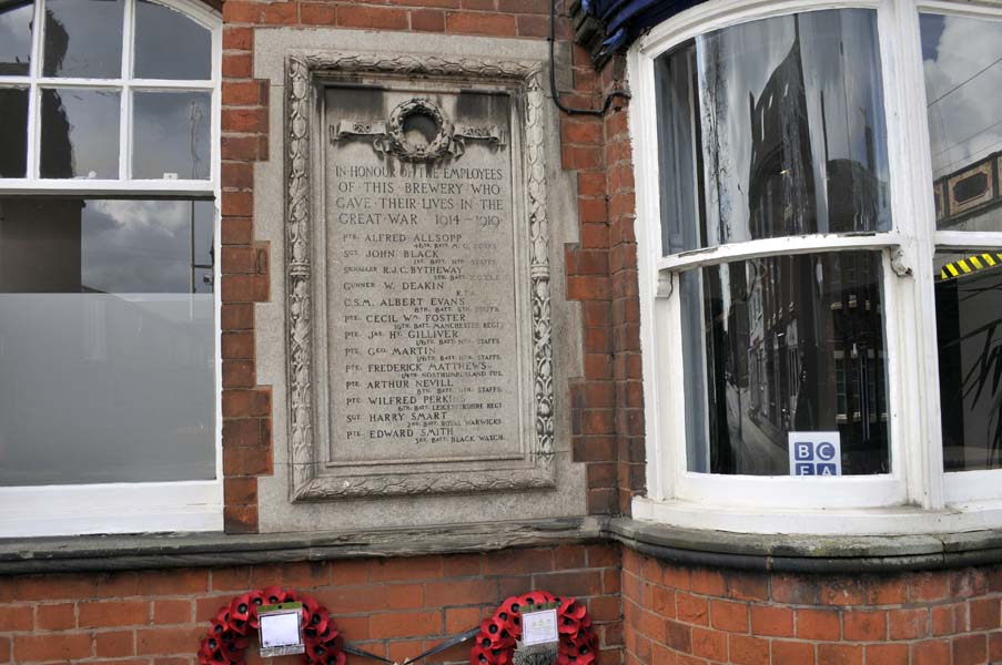 War memorial, Lichfield.