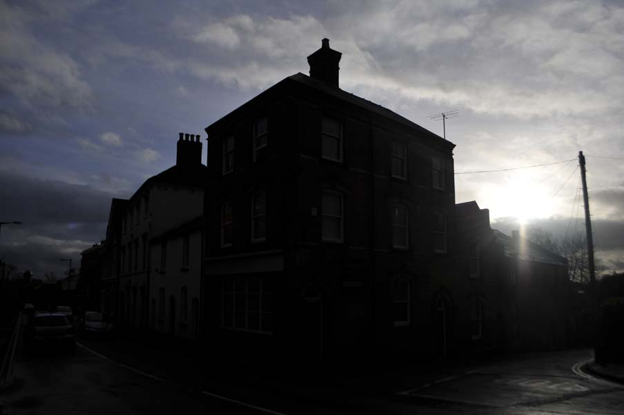 Winter light, Lichfield.