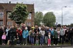 The crowd at the Bower.