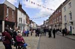 The crowd, the Lichfield Bower.