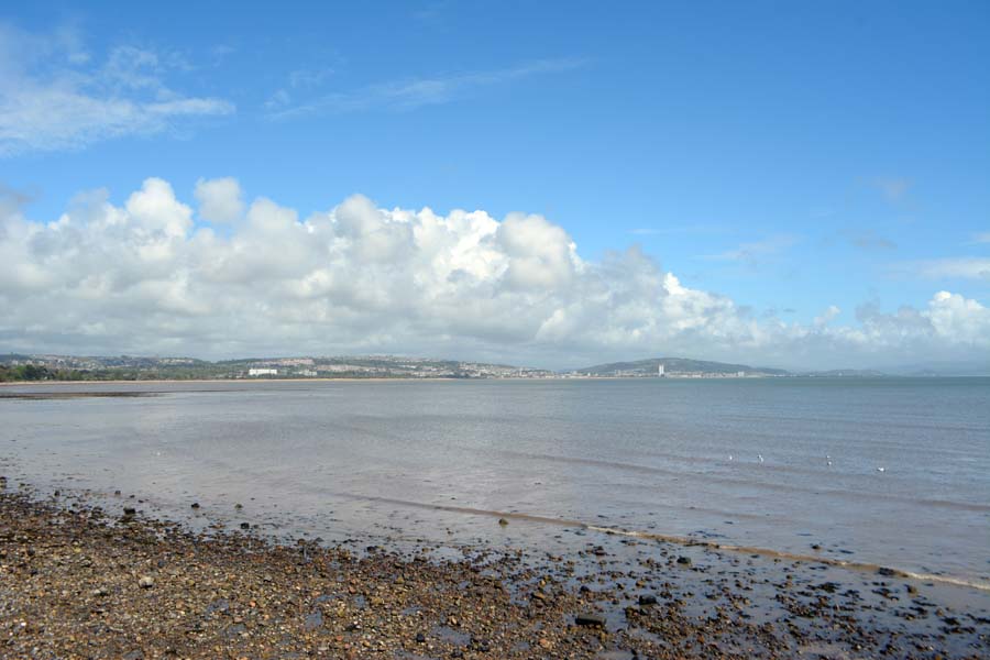 Looking at Swansea from the Mumbles.