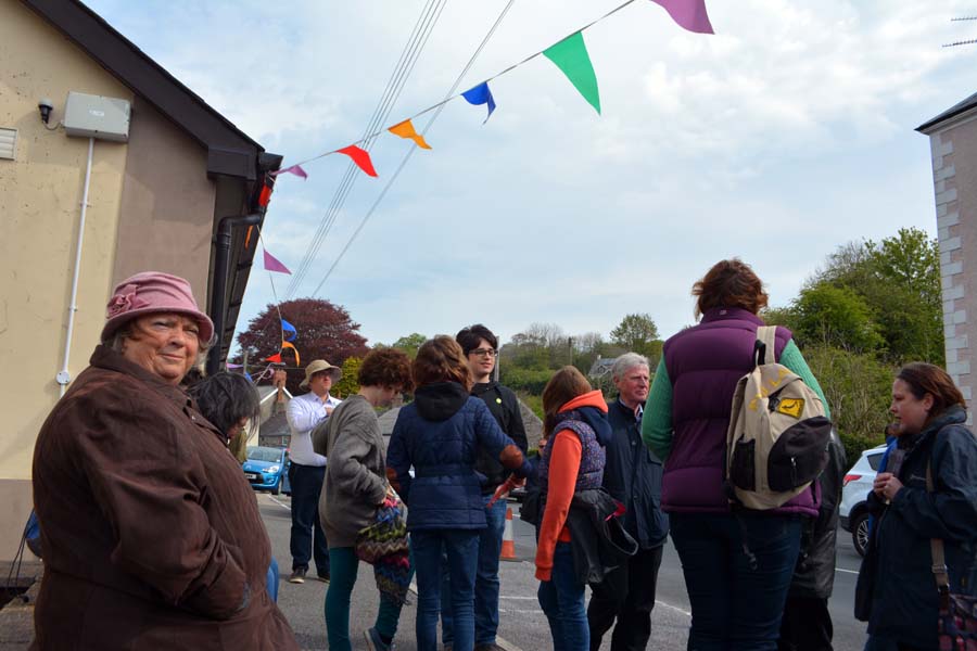 Poetry lovers, Laugharne.