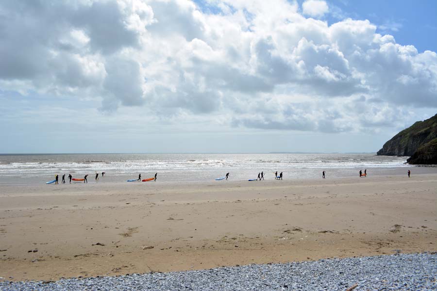 The sands at Pendine.