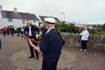 The trumpet player, Abersoch.