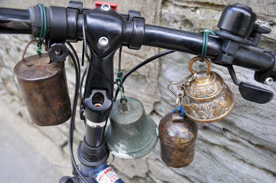 Bicycle bells.