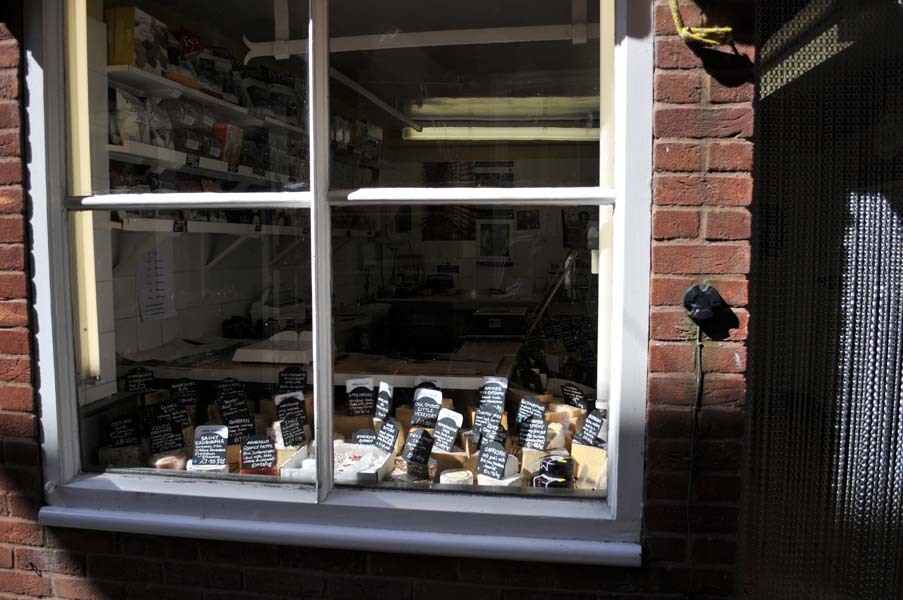 Cheese for the table, Ludlow.