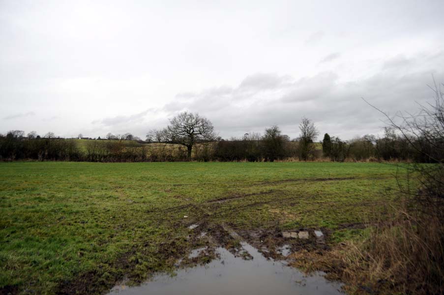 Field entrance.