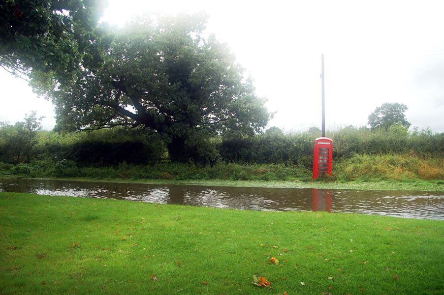 Flood water, Nether Whitacre.