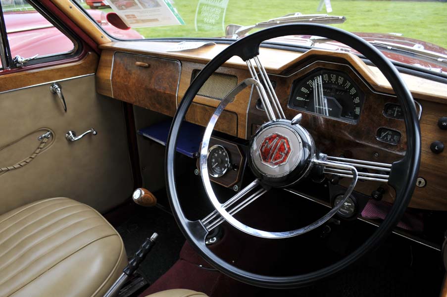 MG interior.