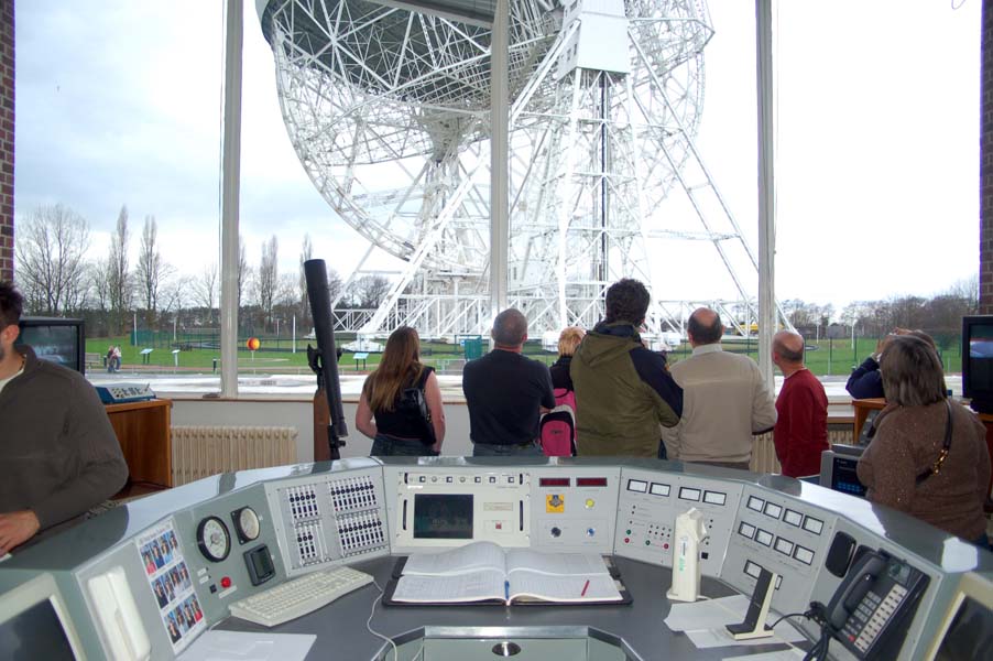 Mark one mobile phone, Jodrell Bank.