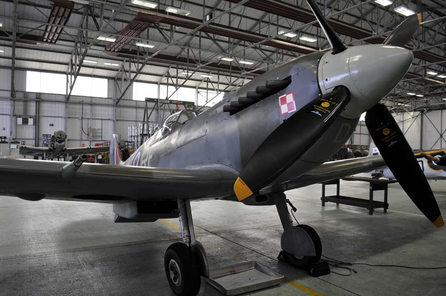 Spitfire in Polish colours.