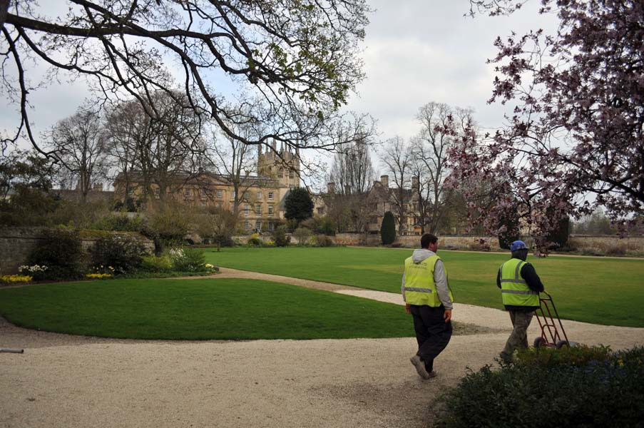 Stone masons, Oxford.