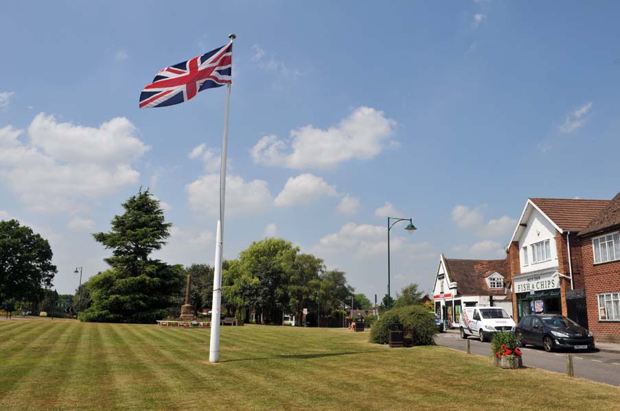 The centre of England, Meriden.