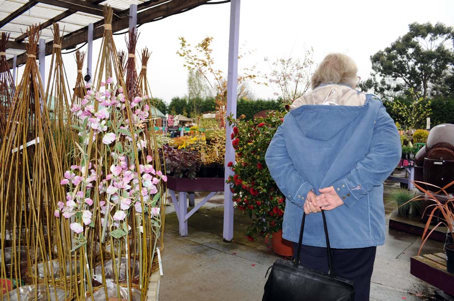 The garden centre at Whitacre.