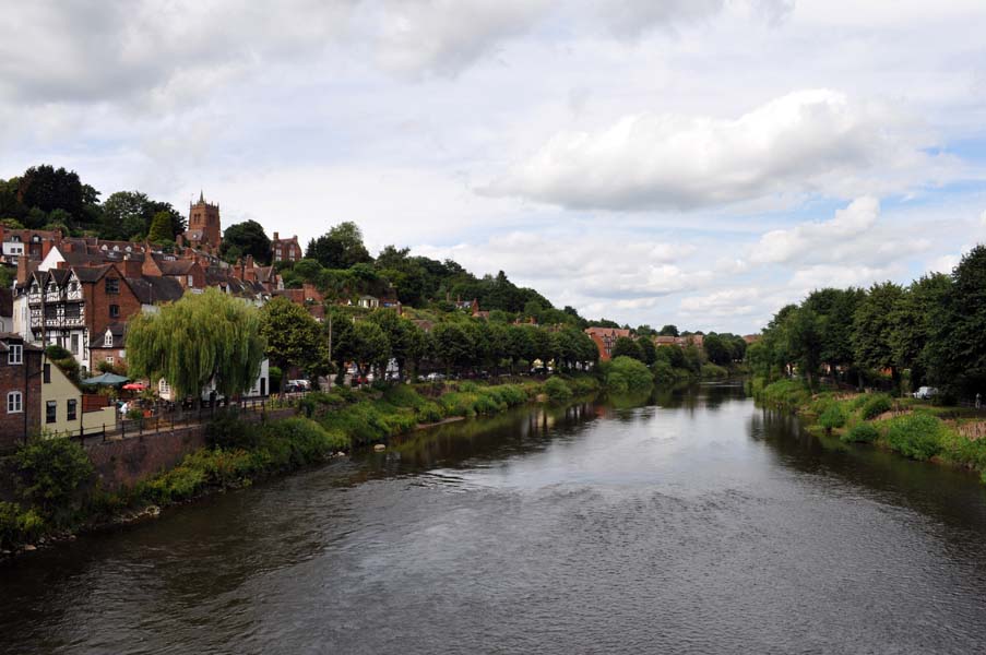 The river Severn.