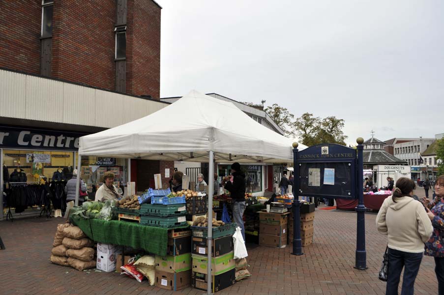 Veg stall.