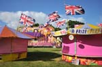 Flags in the wind.