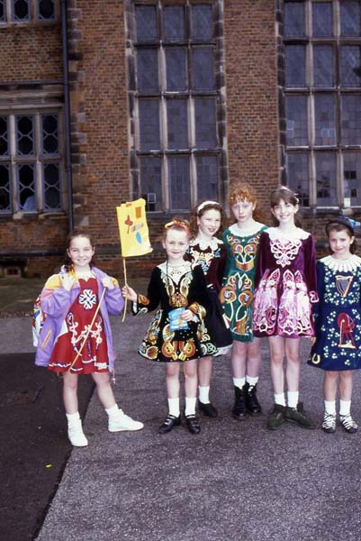 Irish dancers, Aston hall.