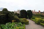 The gardens at the New place, Stratford upon Avon.