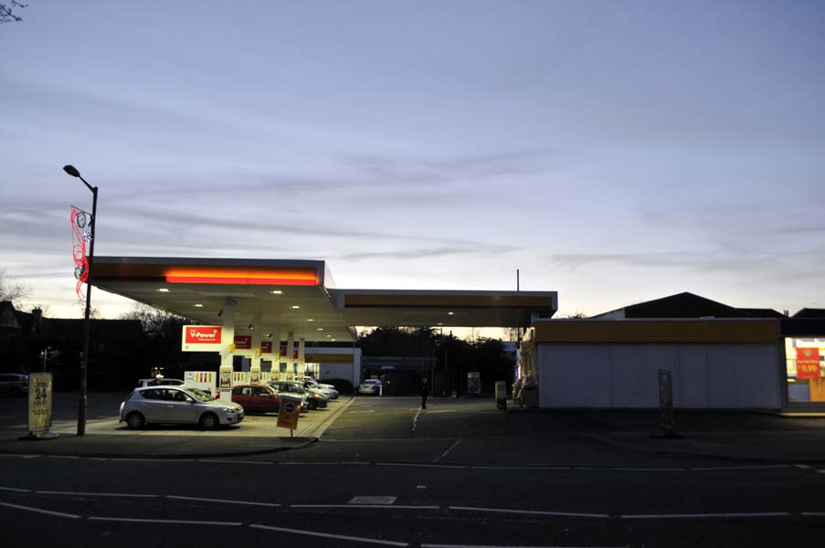 Petrol Station, Mere Green.