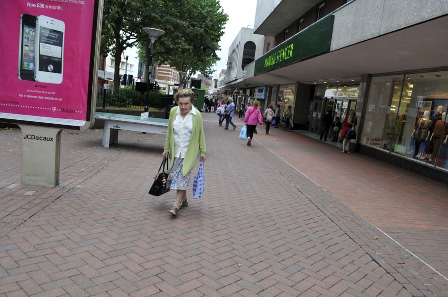 Shopper, Sutton Coldfield.