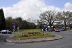 Roundabout by Sutton Park.