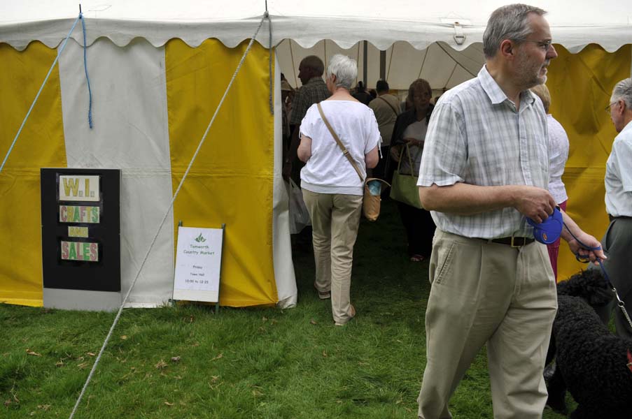 The Womens Institute tent, the Canwell show.